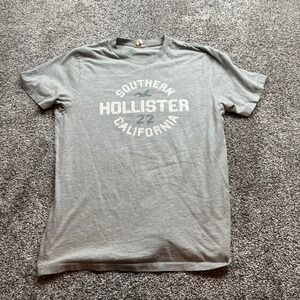 vintage Hollister T Shirt Mens‎ XL Southern California Gray Cotton Polyester